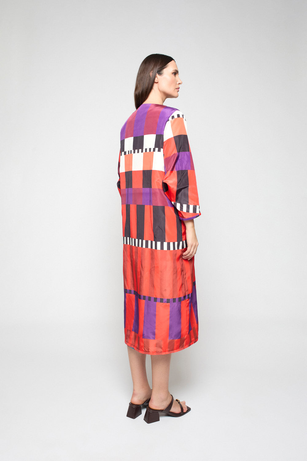 Abrigo Arrosa Print Rojo