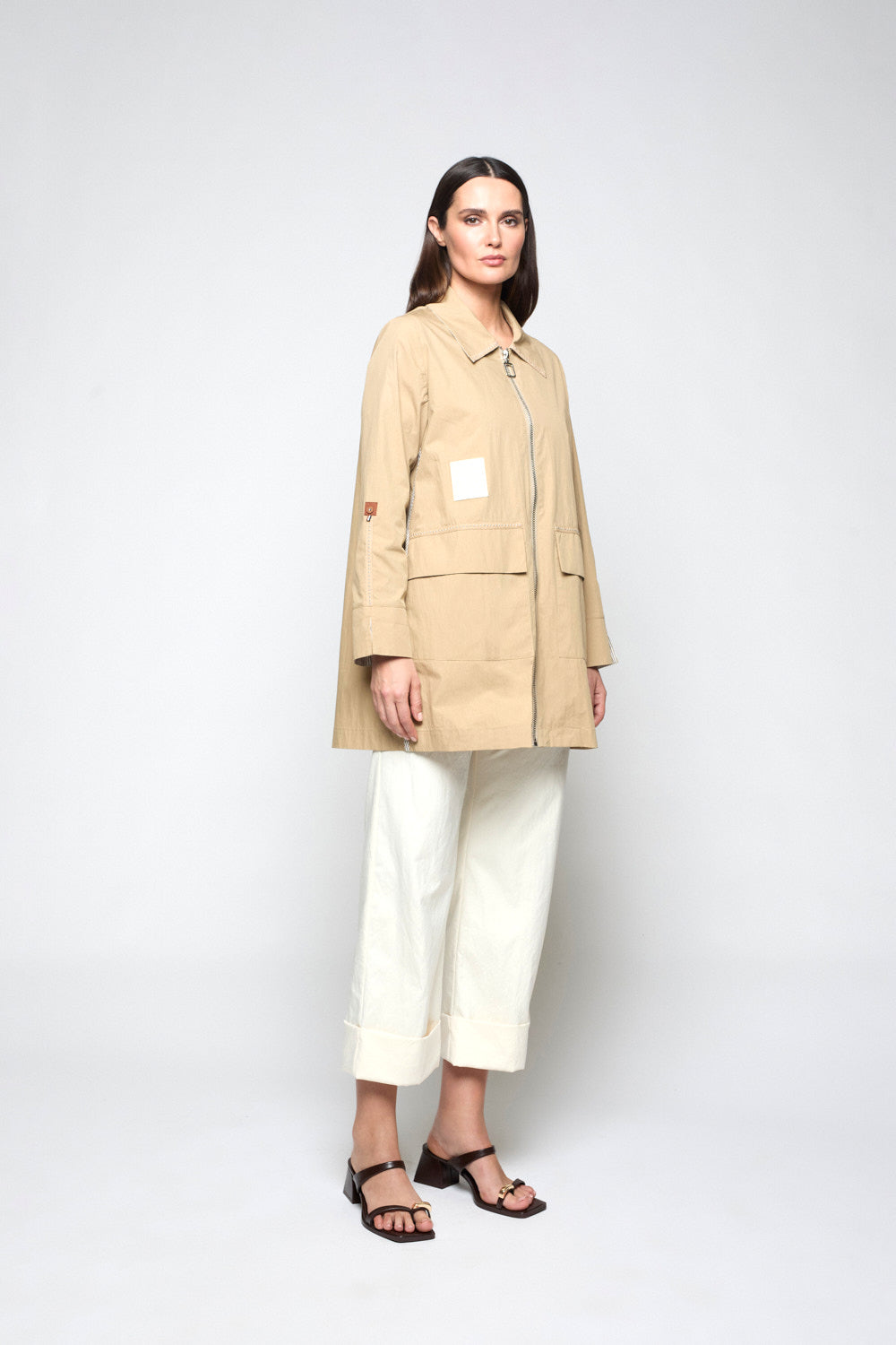 Gabardina Ekilore Camel