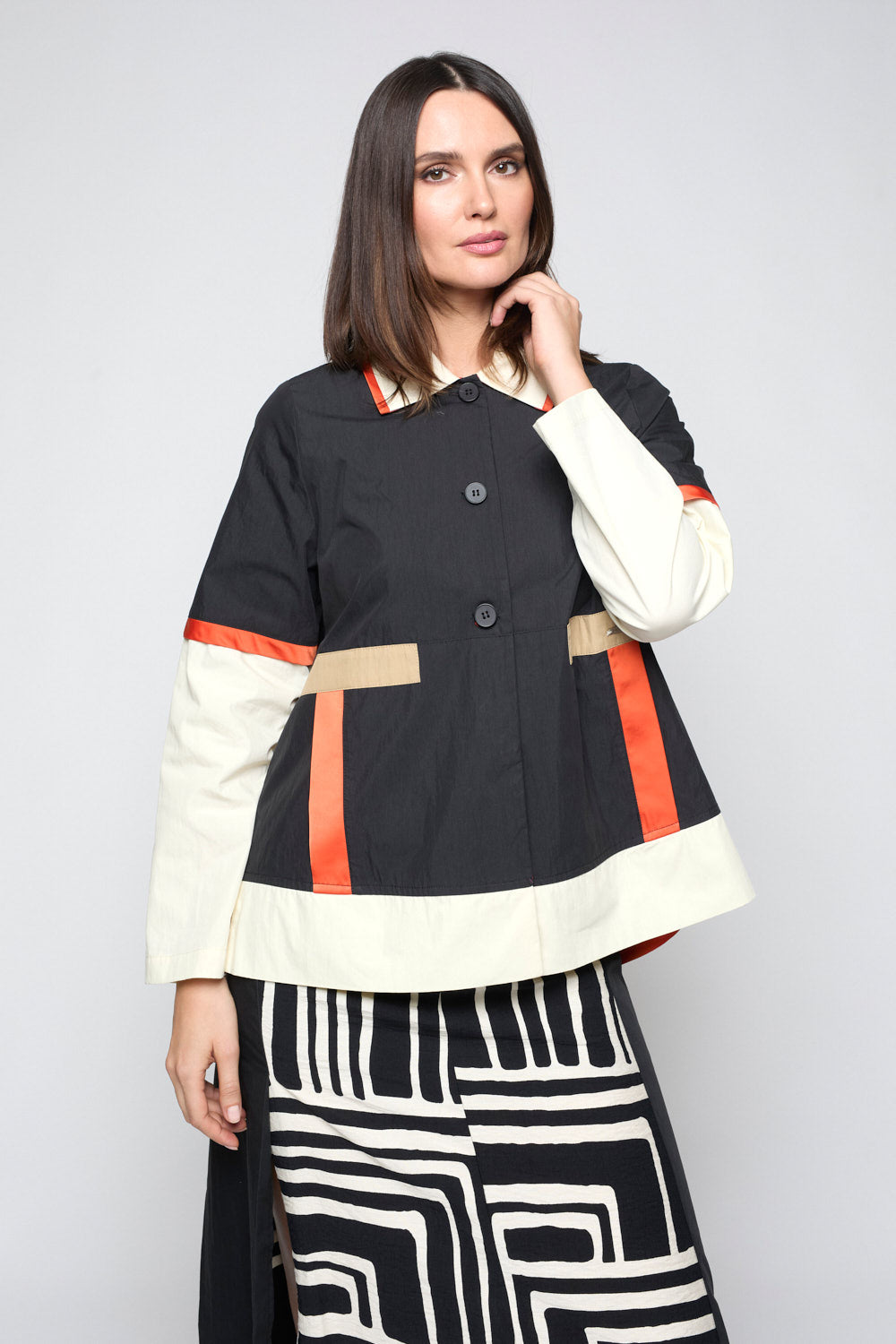 Gabardina Mitxoleta Negro