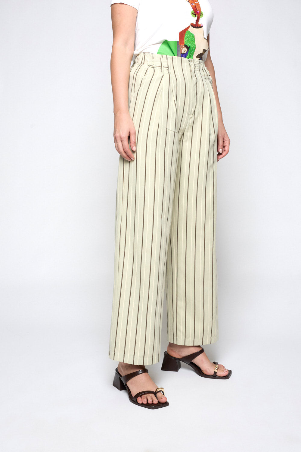Pantalón Rayas Akara Piedra