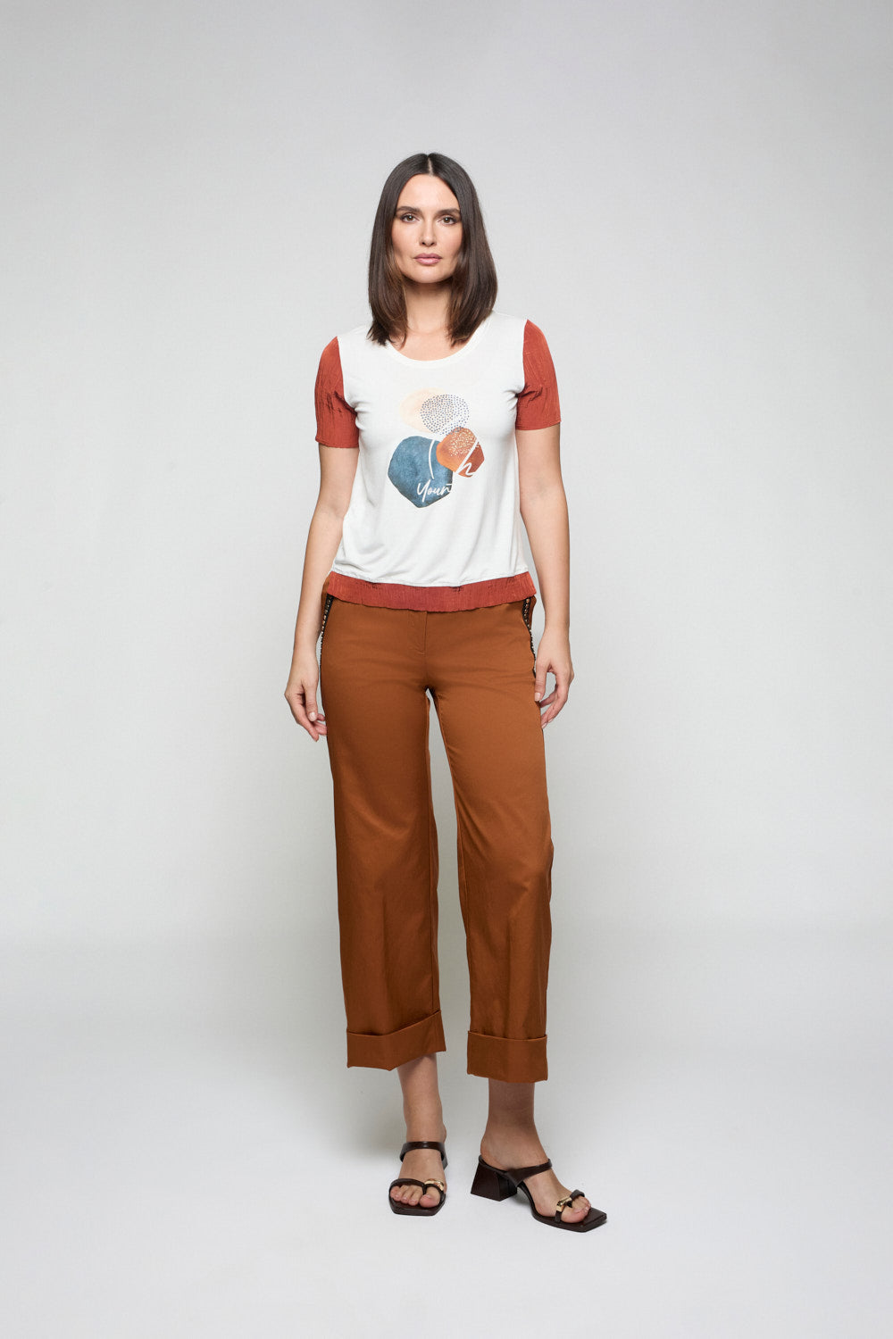 Pantalón Dalia Teja