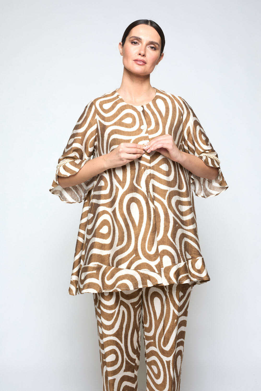 Camisola  Ekilore Camel