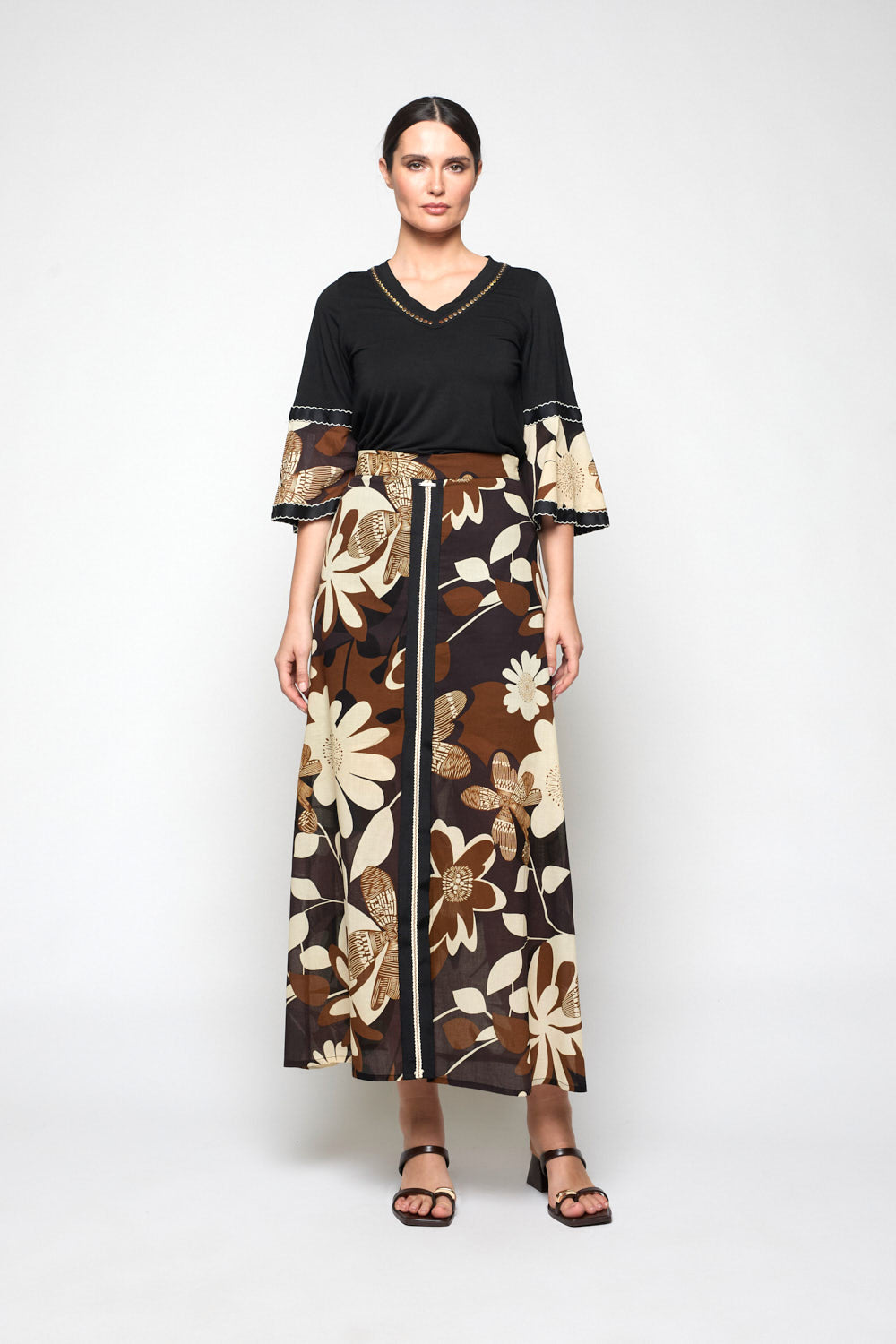 Camiseta Dalia Negro