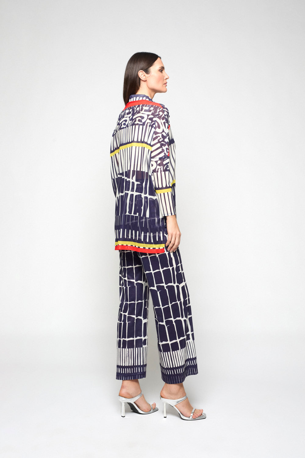 Camisola Muscaris Print Azul