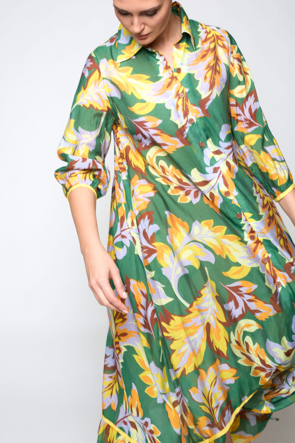 Vestido Igebelar Corto Verde