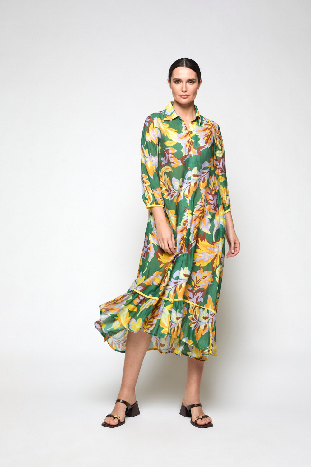 Vestido Igebelar Verde