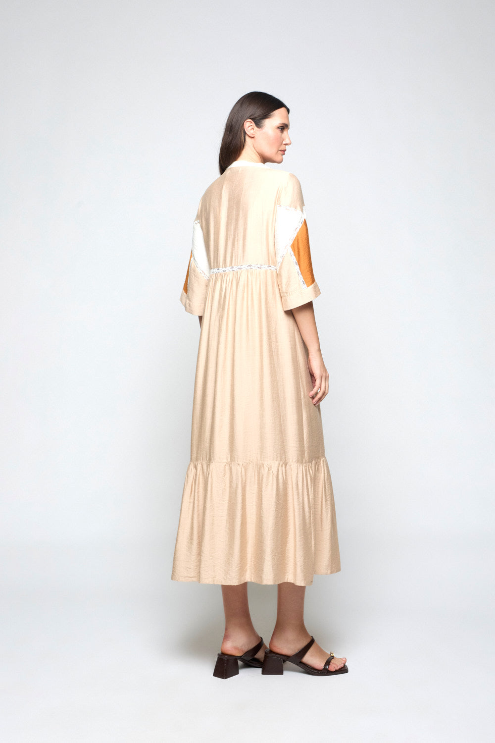 Vestido  Romántico Tulipa Topo