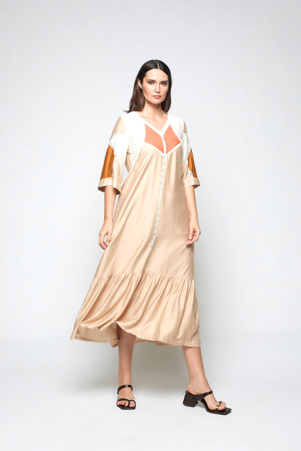 Vestido  Romántico Tulipa Topo