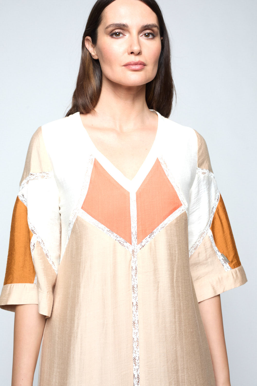 Vestido  Romántico Tulipa Topo