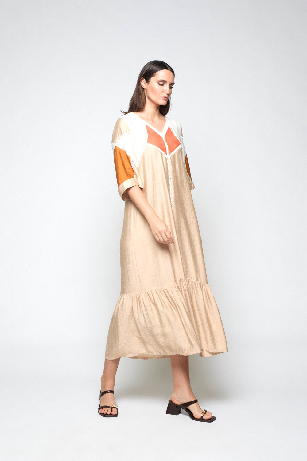 Vestido  Romántico Tulipa Topo