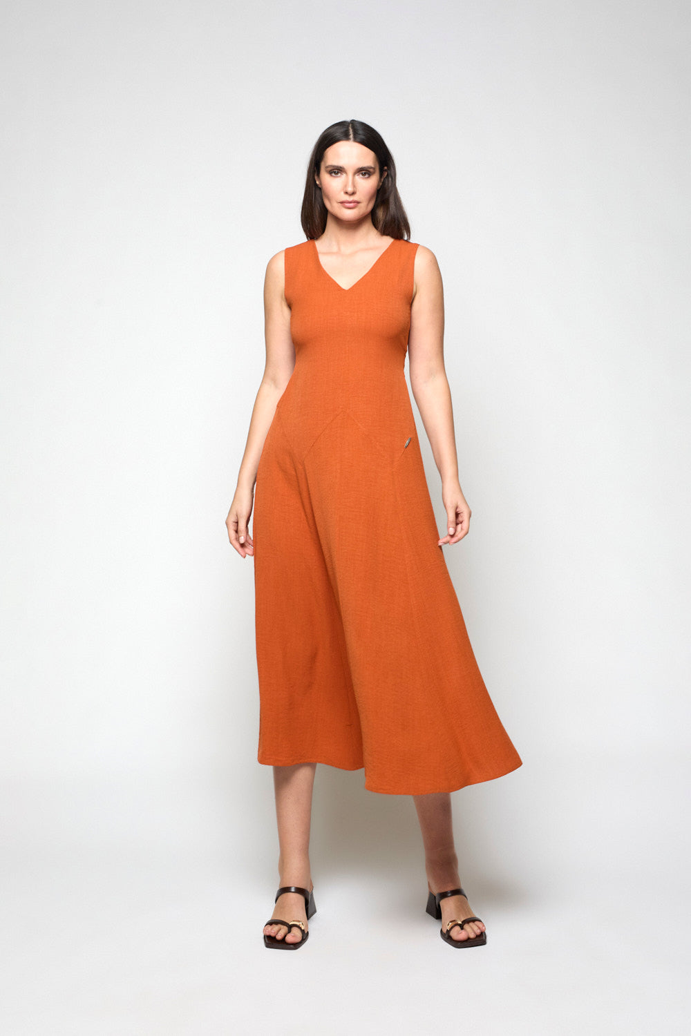 Vestido Izpiliku Naranja