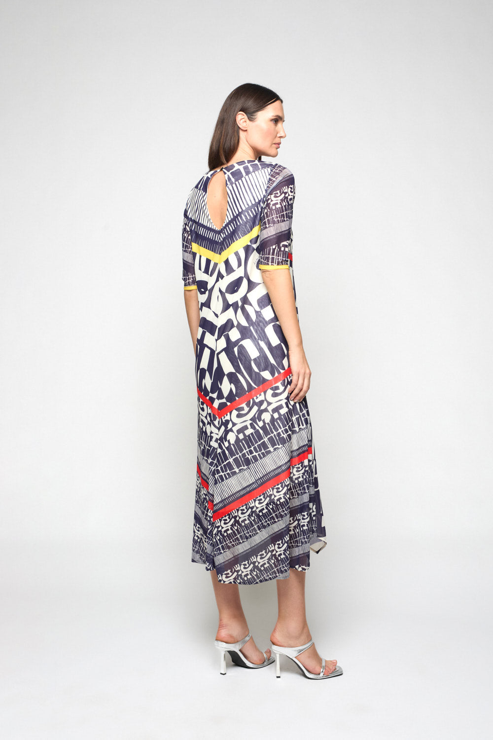 Vestido Muscaris Print Azul