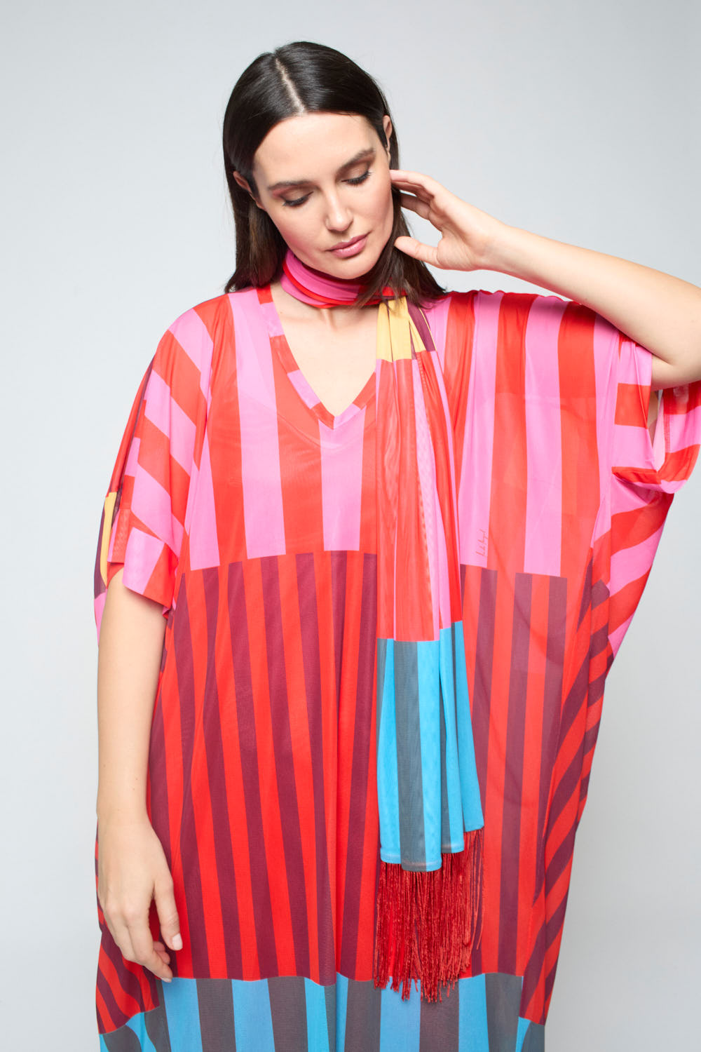 Vestido kimono Arrosa Rojo