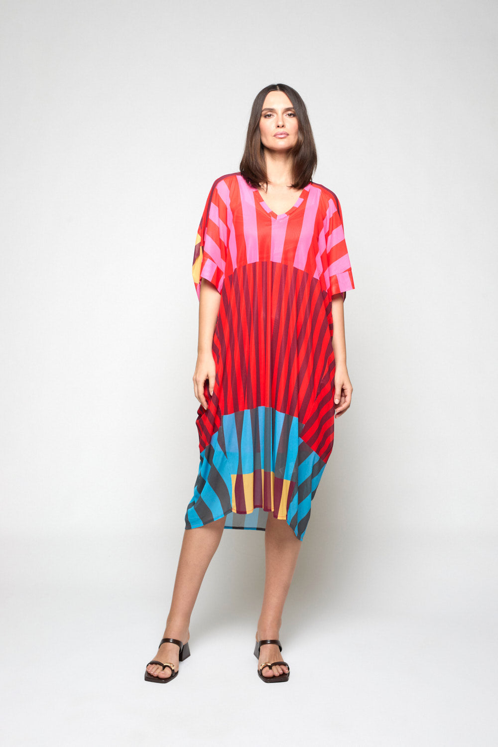 Vestido kimono Arrosa Rojo