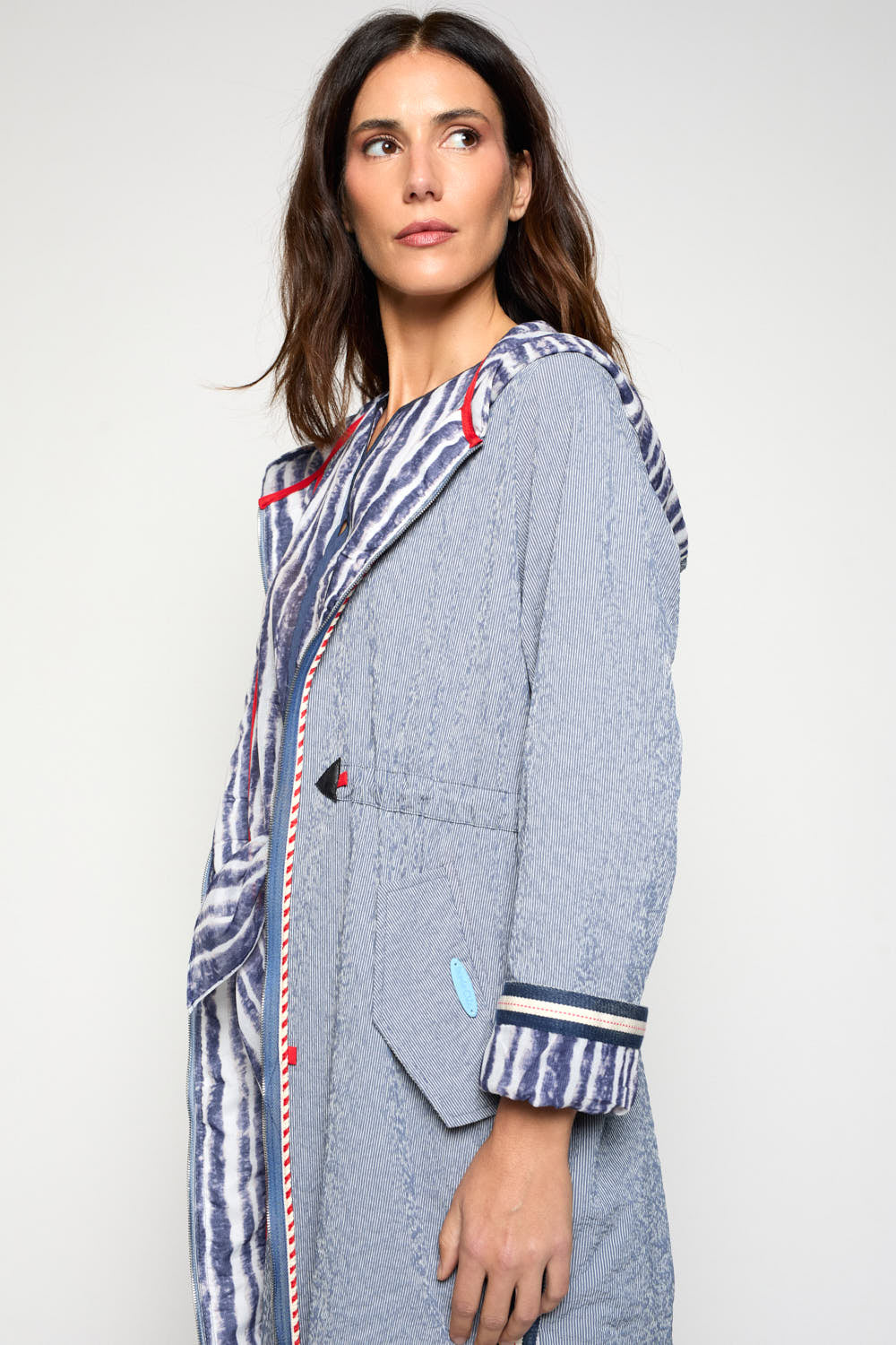 Gabardina Artemisa Azul