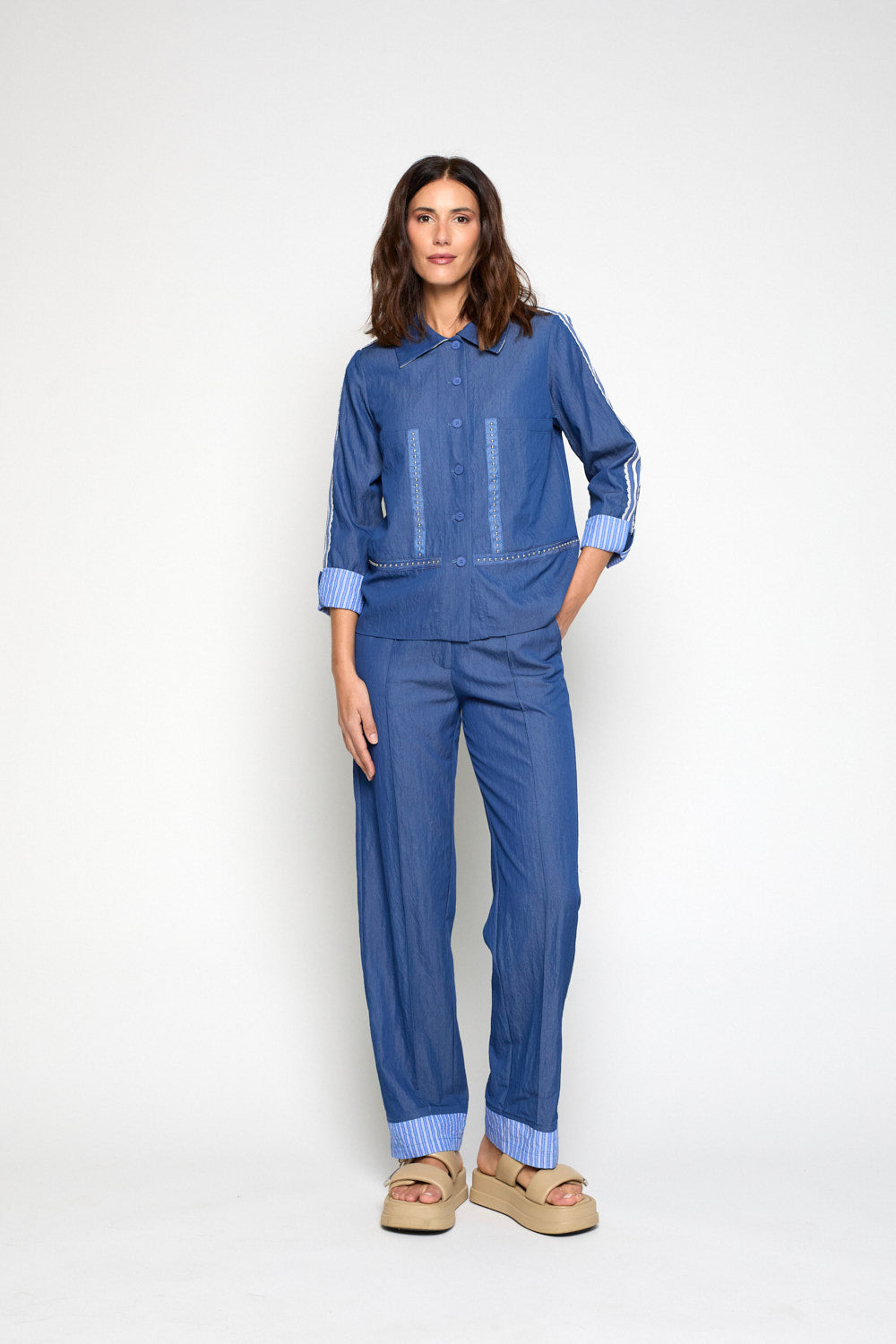 Chaqueta Vesta Sport Azul