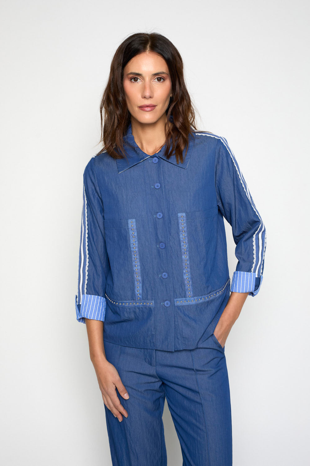 Chaqueta Vesta Sport Azul