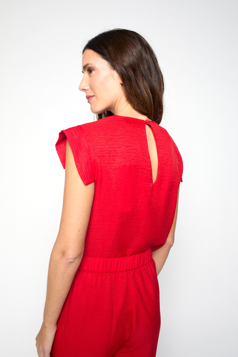 Blusón Dion Volante Rojo