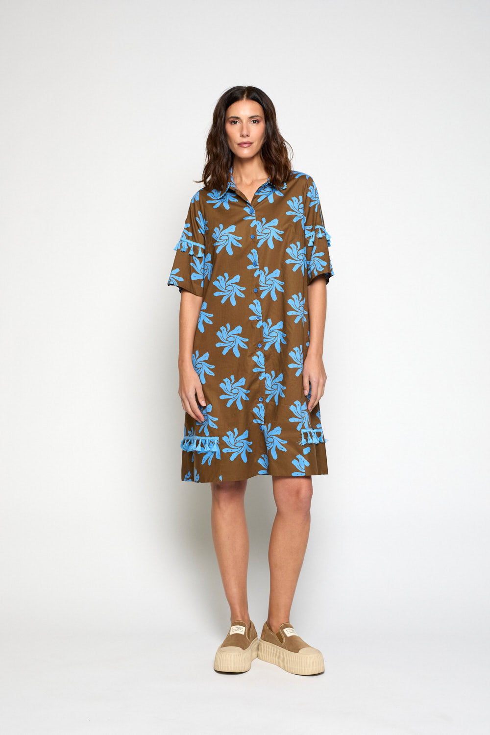 Vestido  Fortuna Marrón