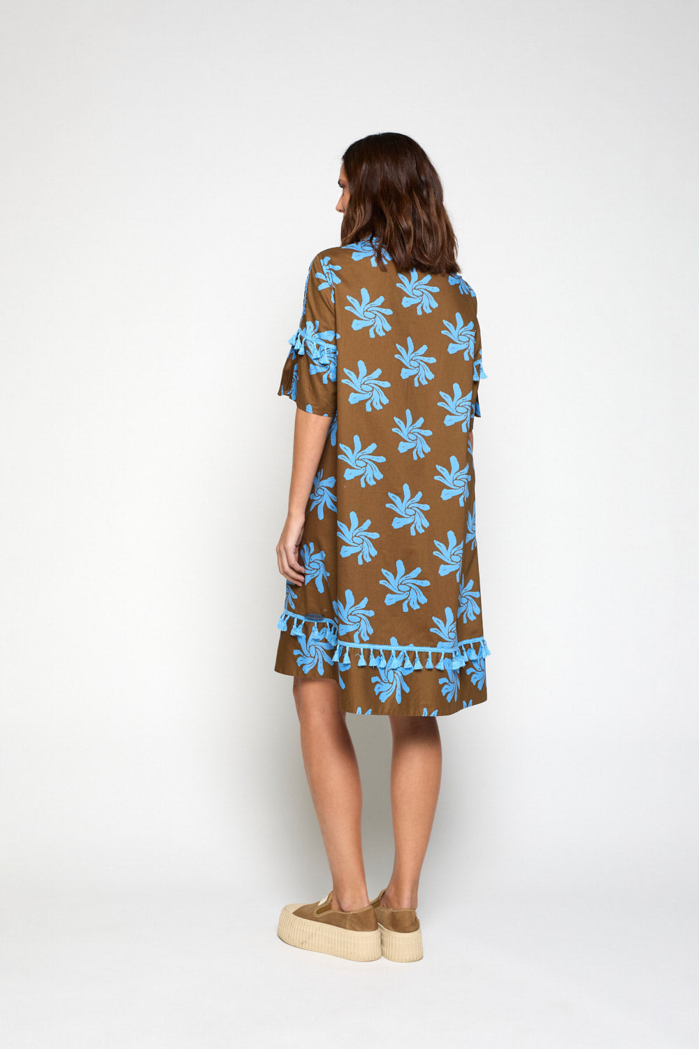 Vestido  Fortuna Marrón