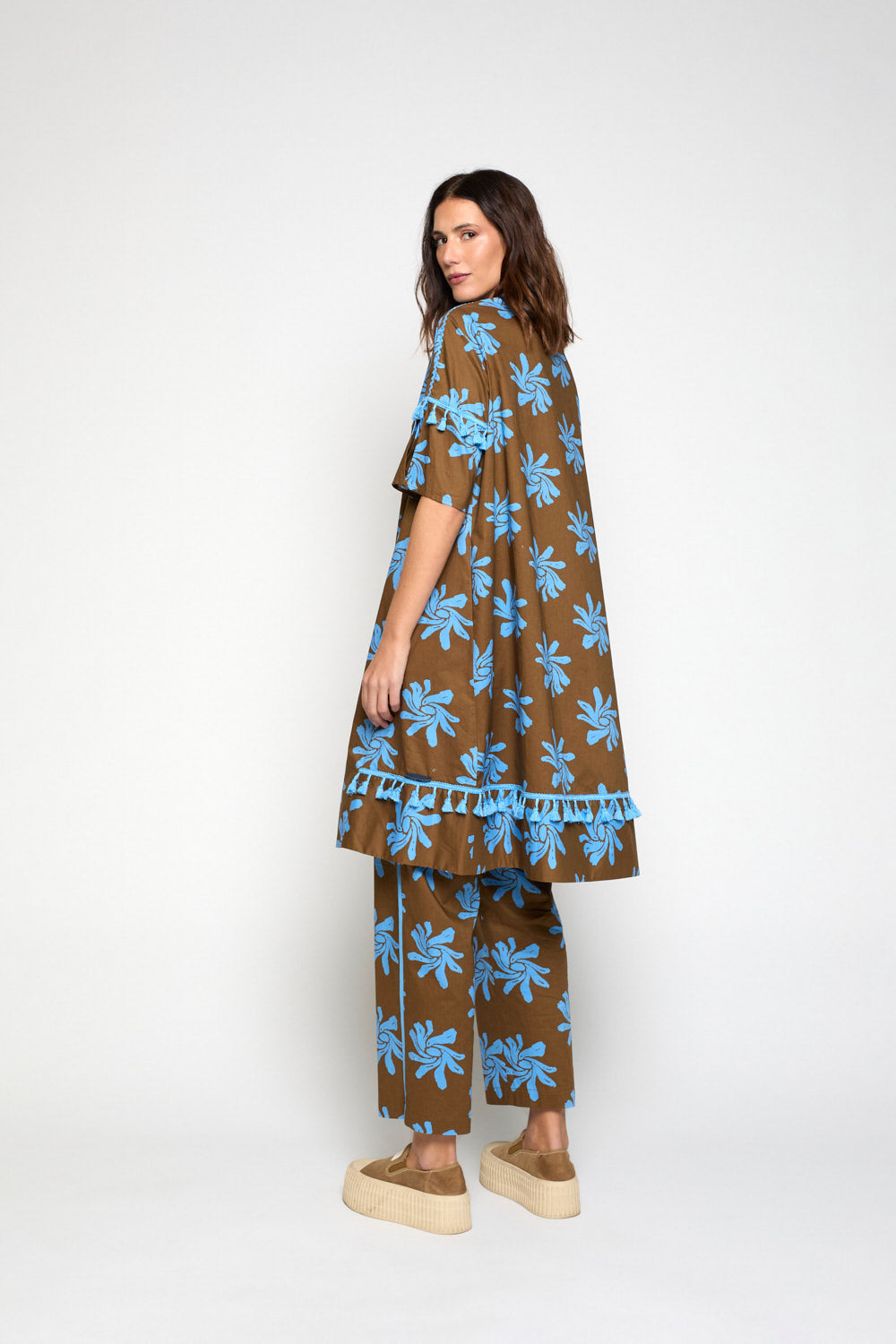 Vestido  Fortuna Marrón