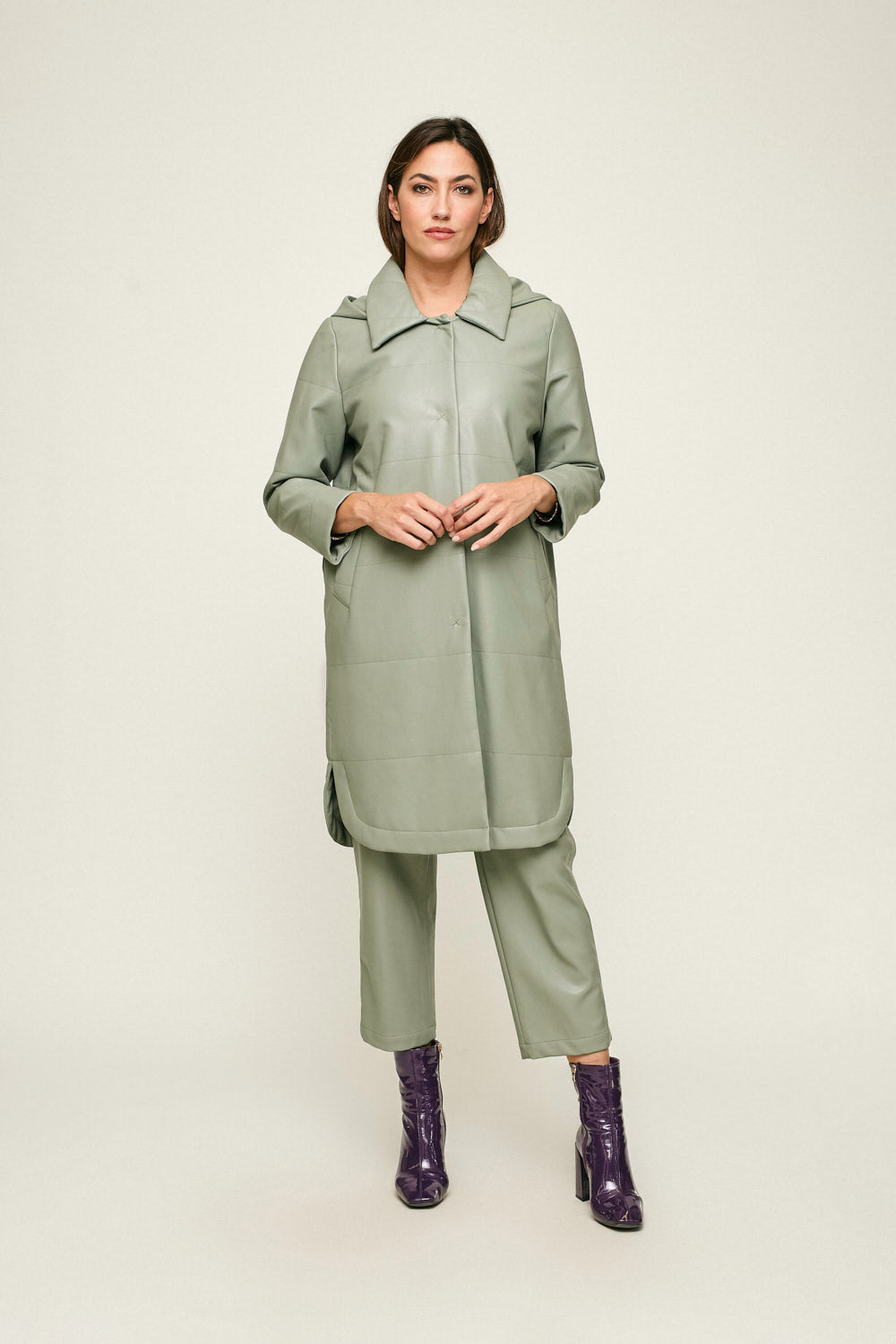 PARKA CUERO OPALO Aguamar