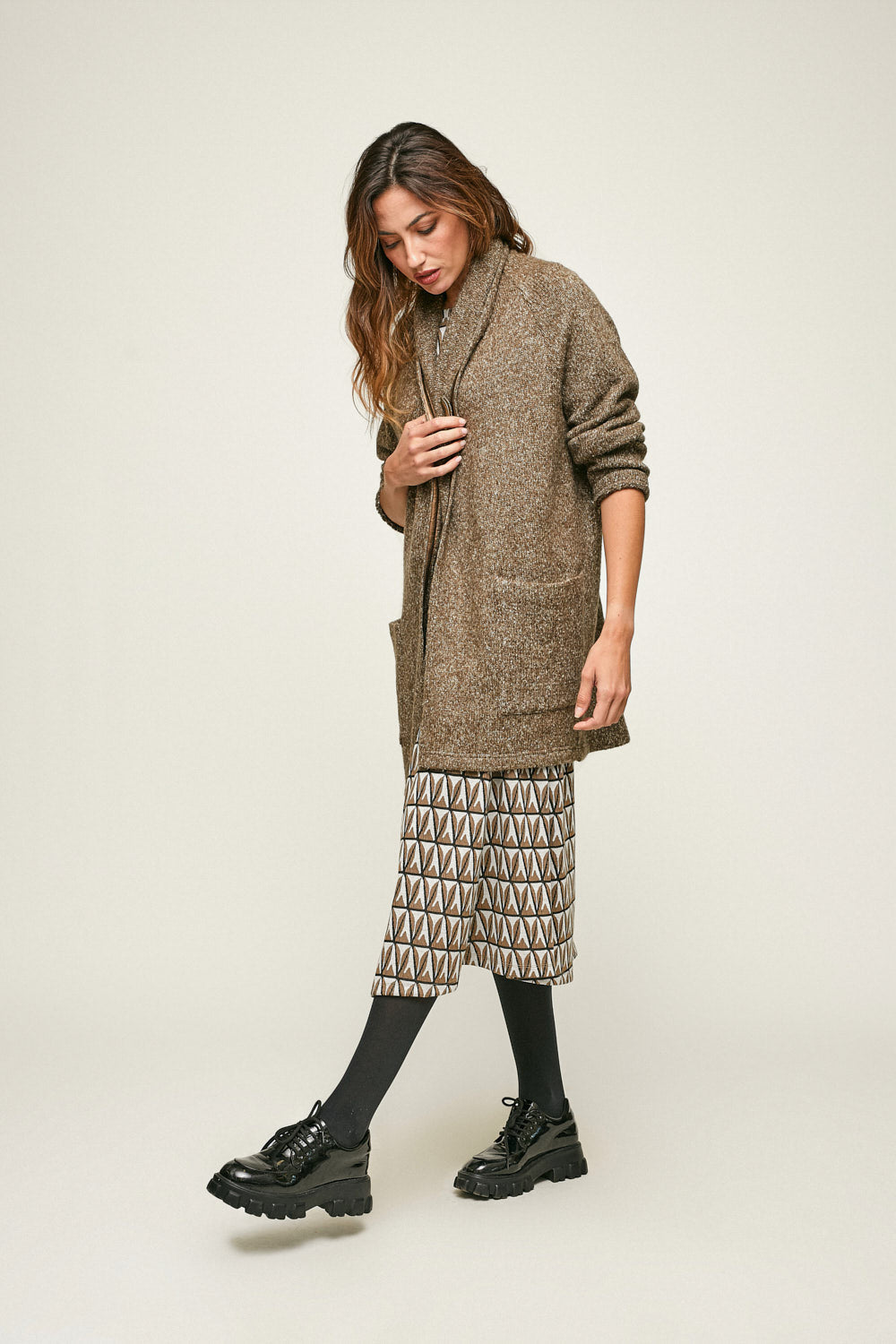 CHAQUETA MALAQUITA Camel
