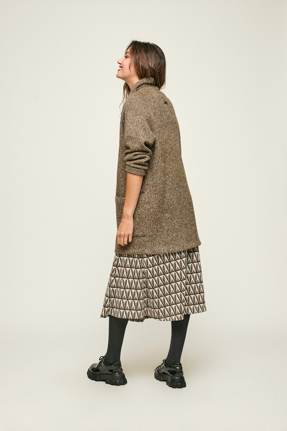 CHAQUETA MALAQUITA Camel