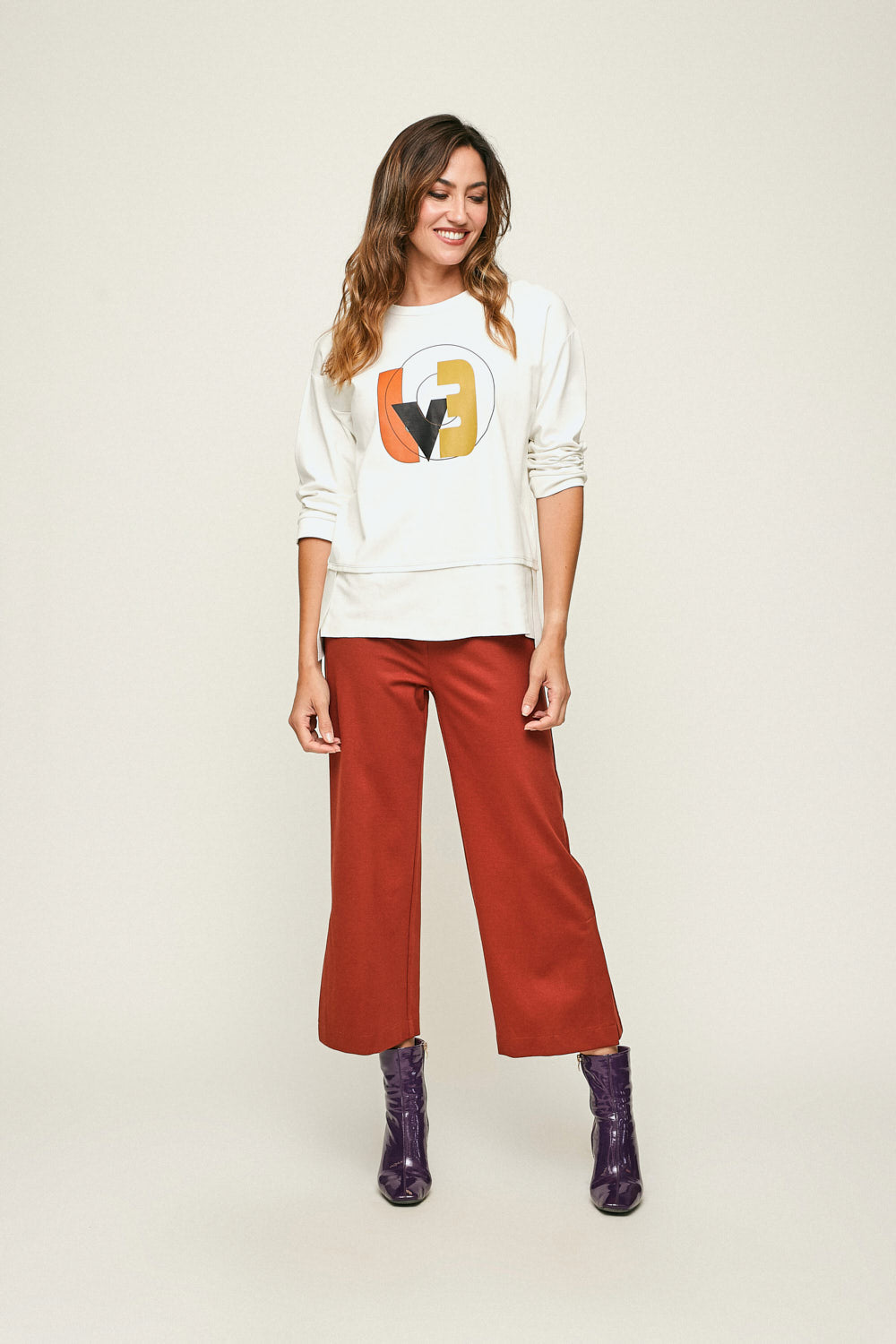 PANTALON ZAFIRO Teja