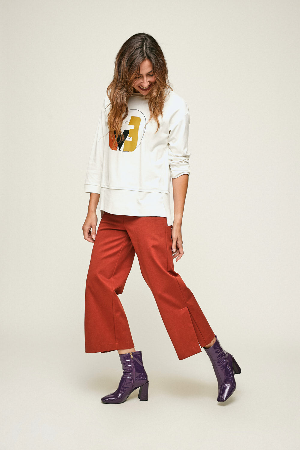 PANTALON ZAFIRO Teja