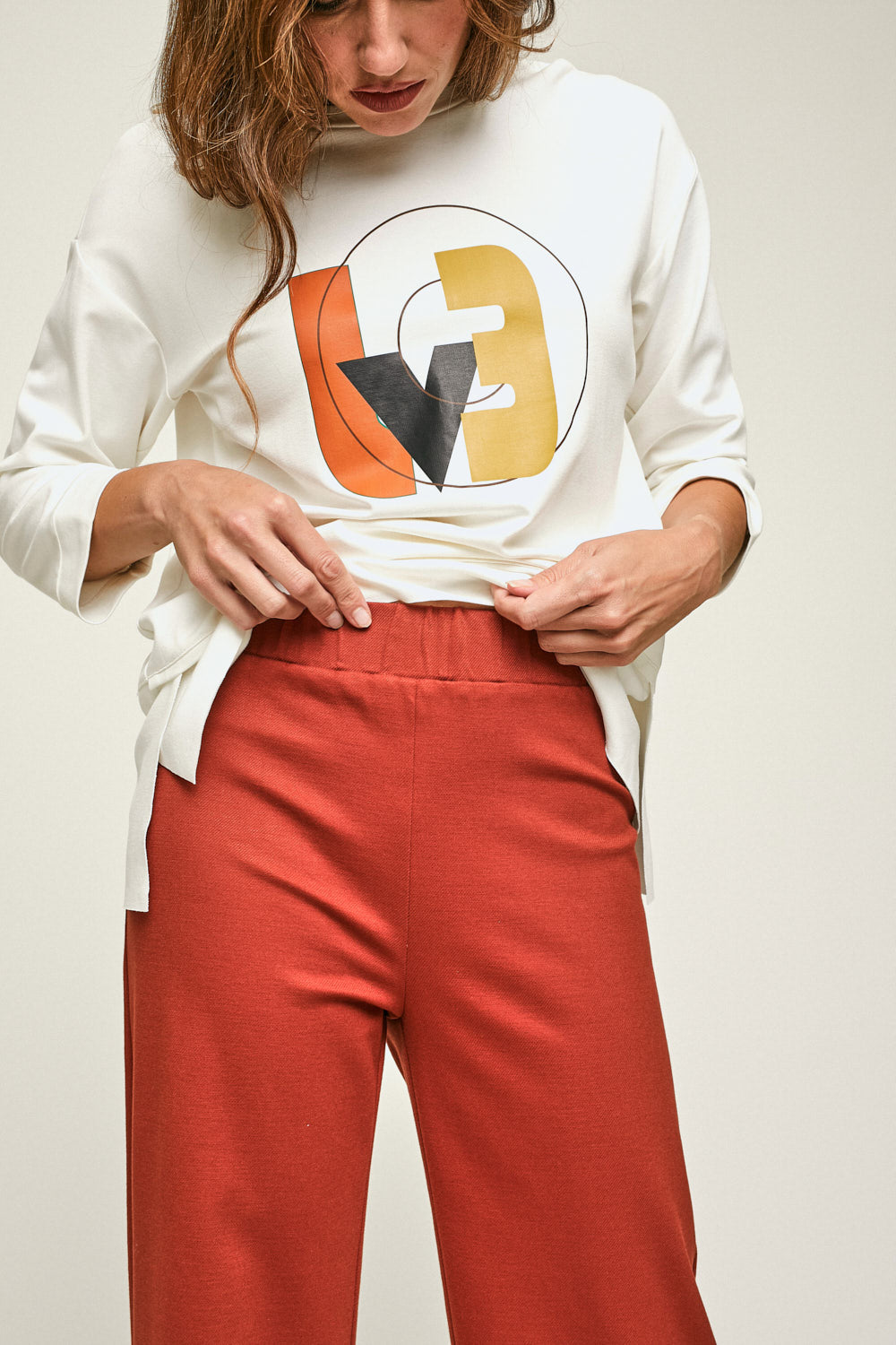 PANTALON ZAFIRO Teja