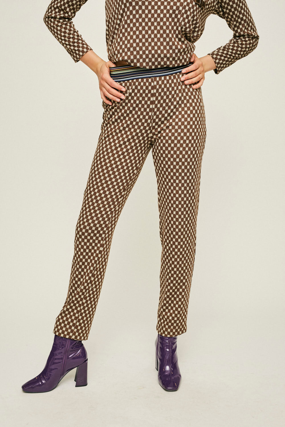 PANTALON EDESIA Marrón