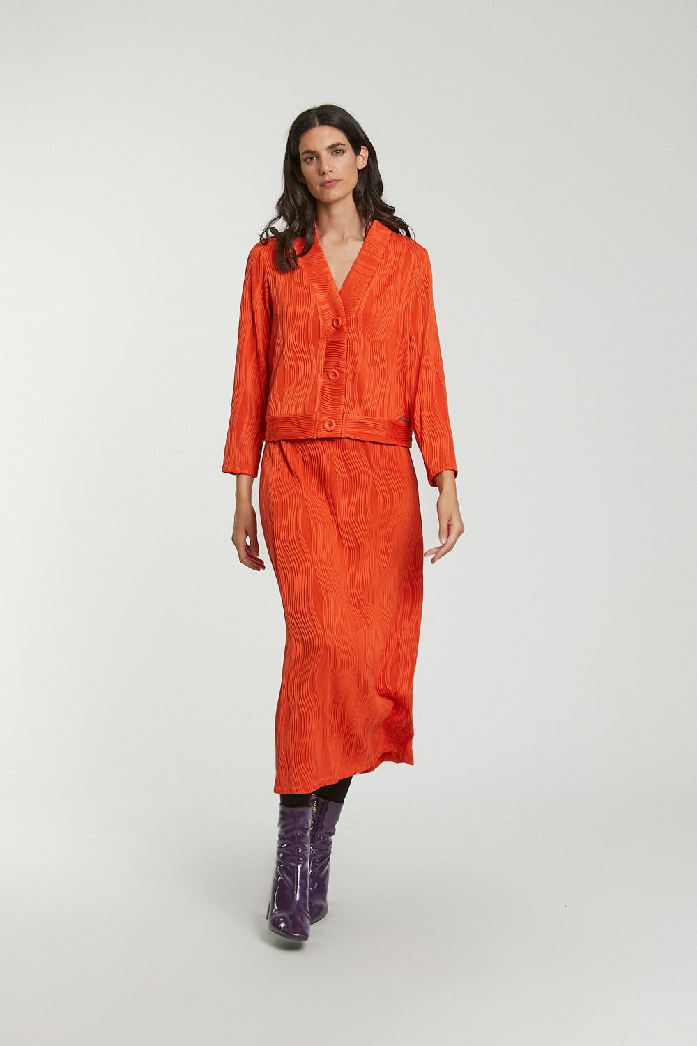 Falda Judy Naranja