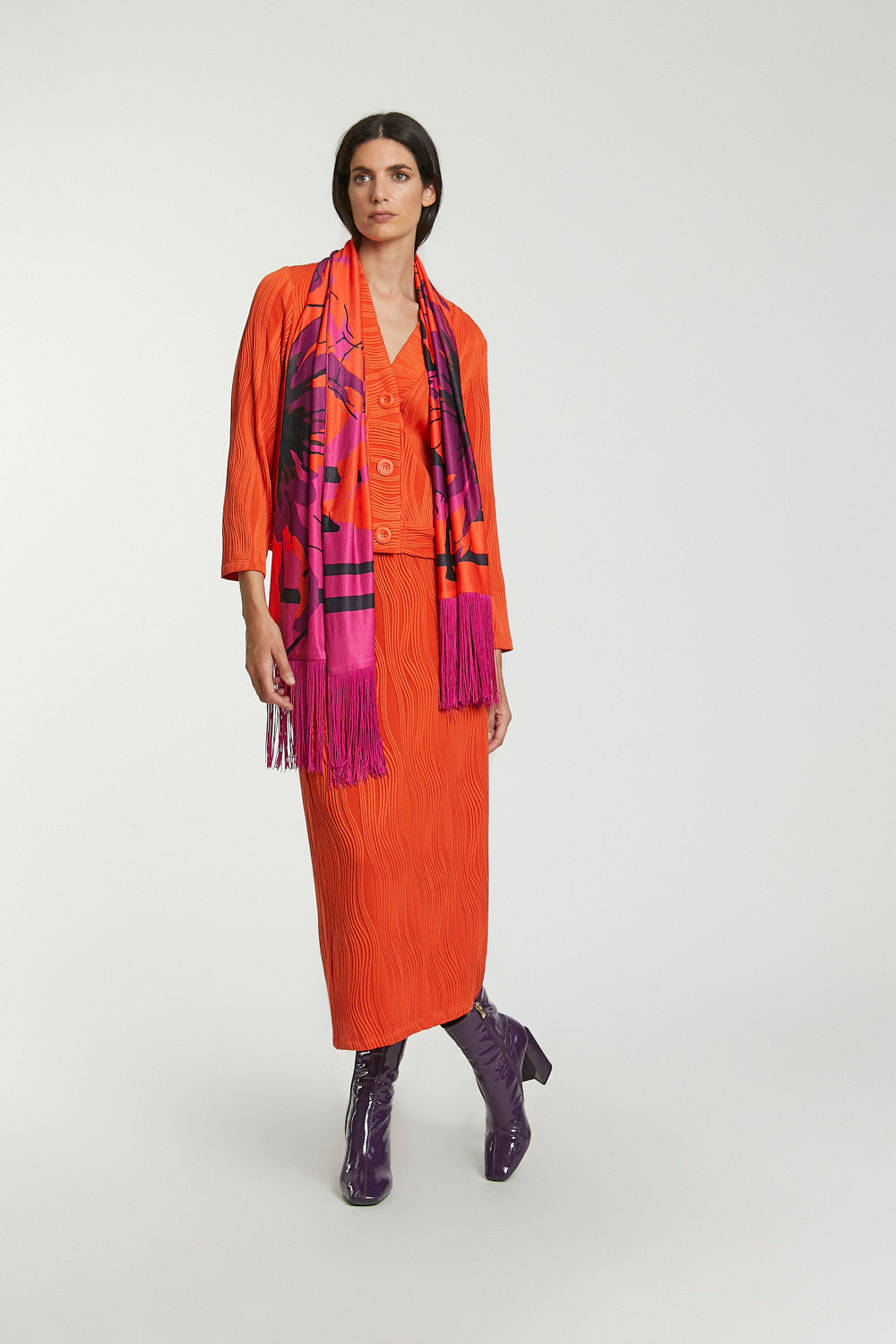 Falda Judy Naranja