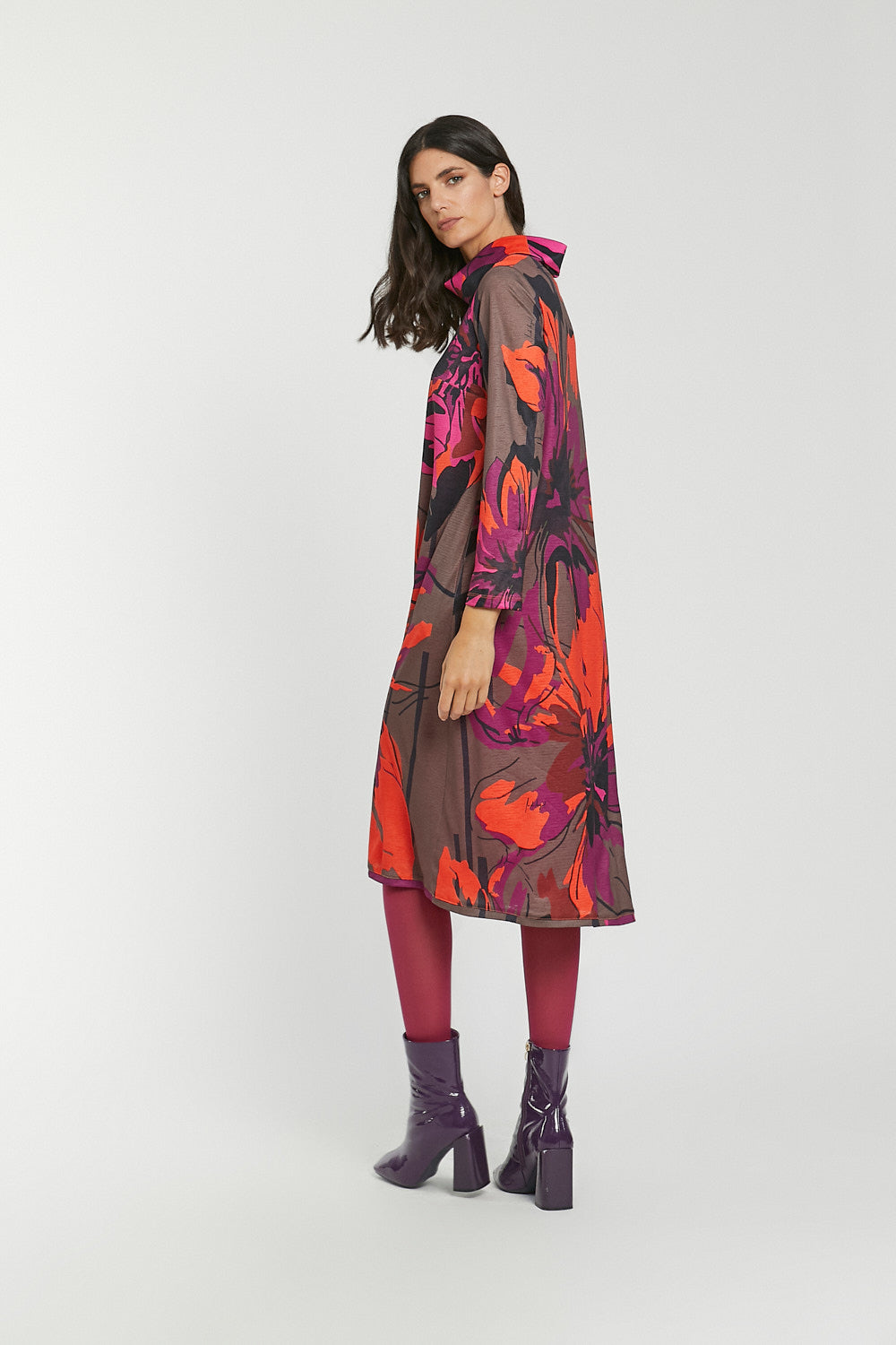 Vestido Frida Fucsia