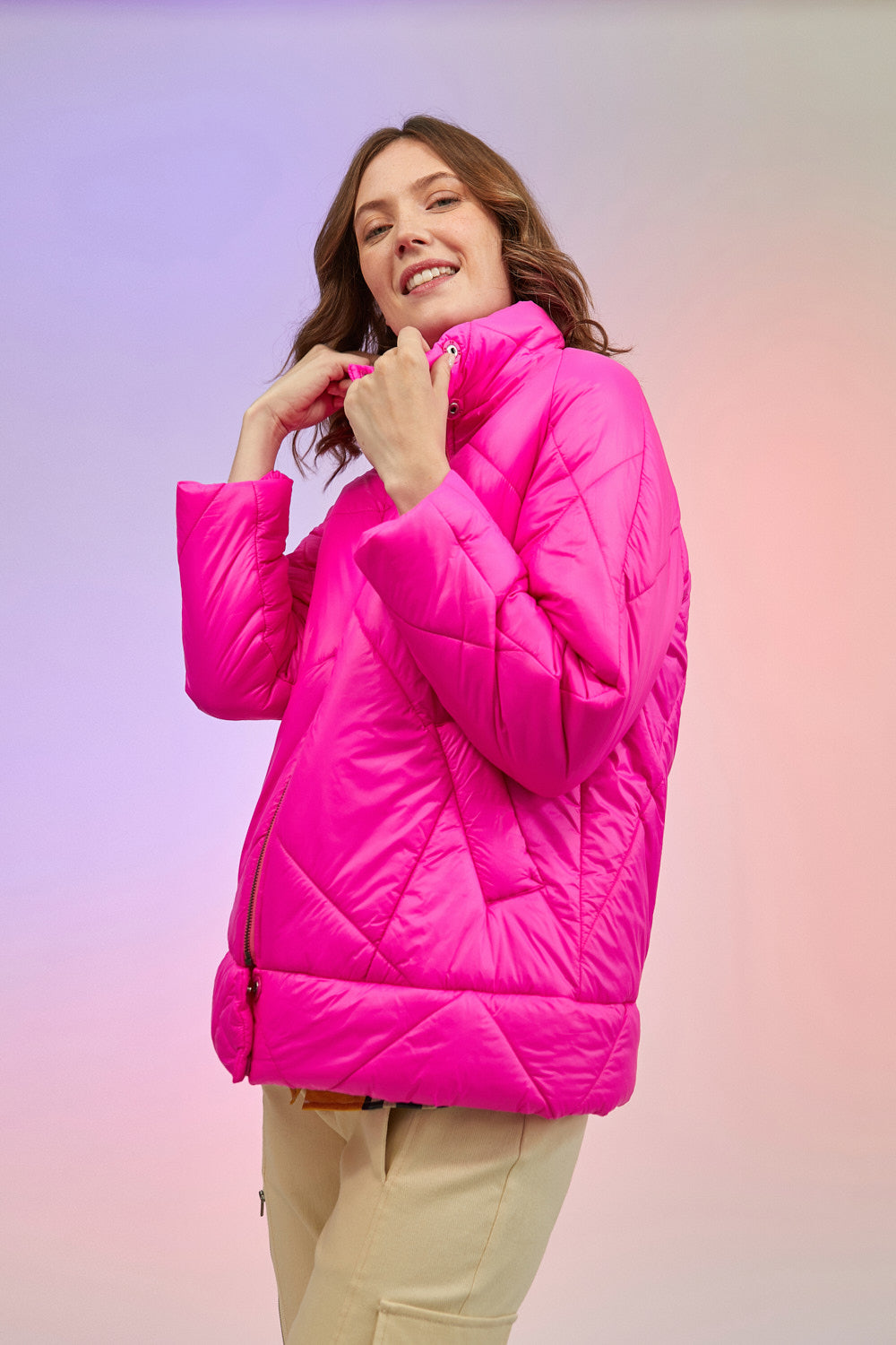 Parka Flamenco Fucsia