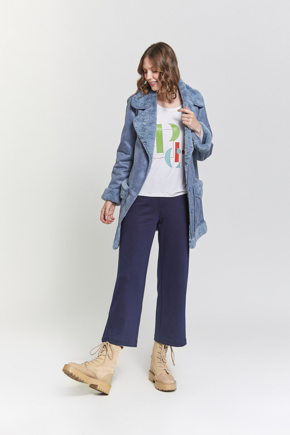 Camiseta Hibra Crudo