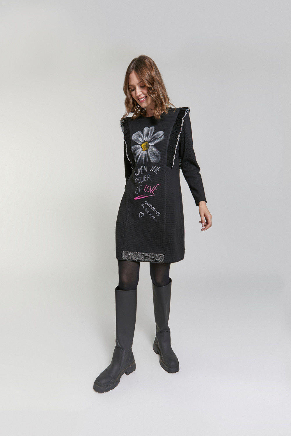 Vestido Indus Negro
