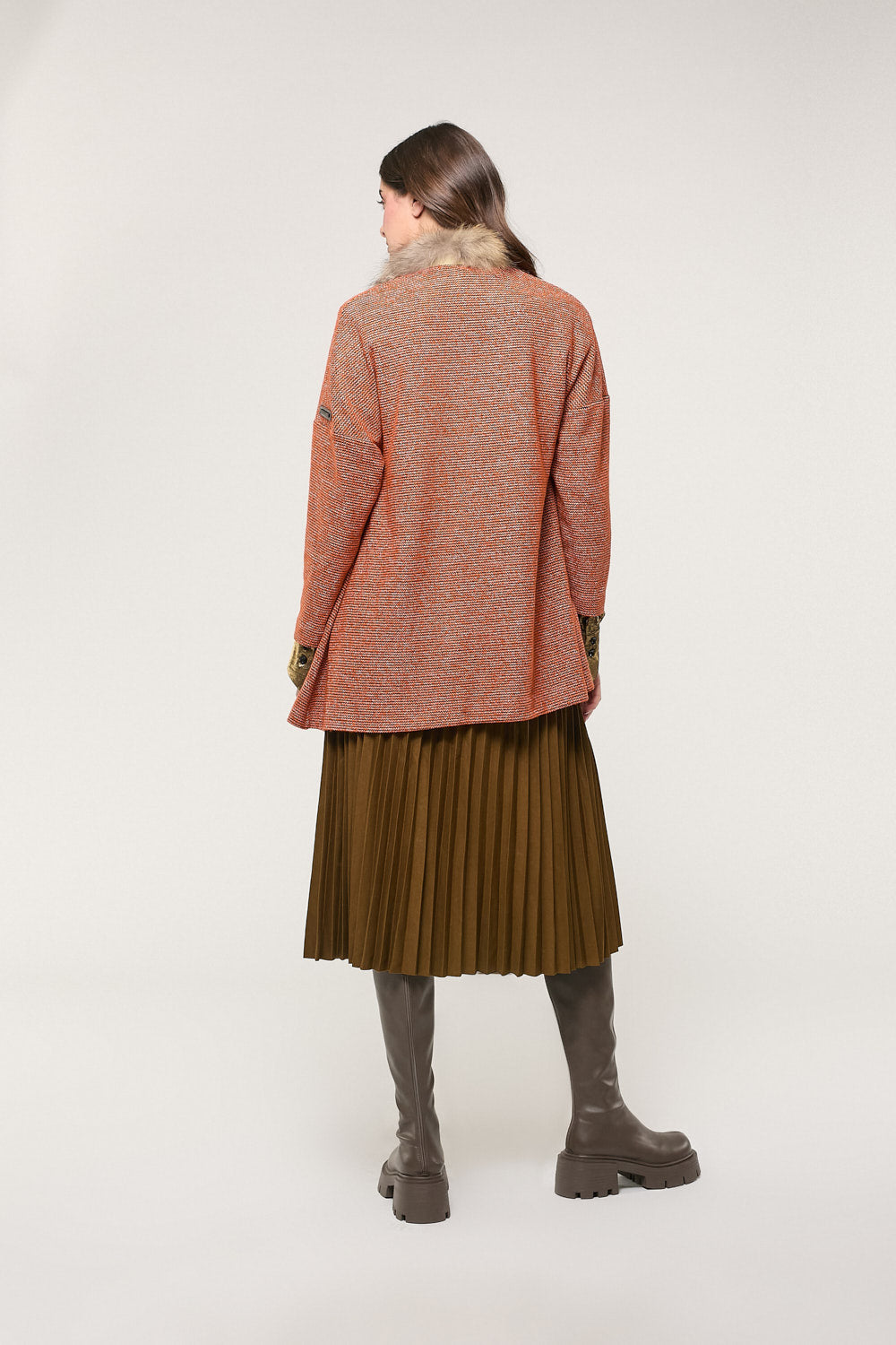 Chaqueta Carmela Naranja