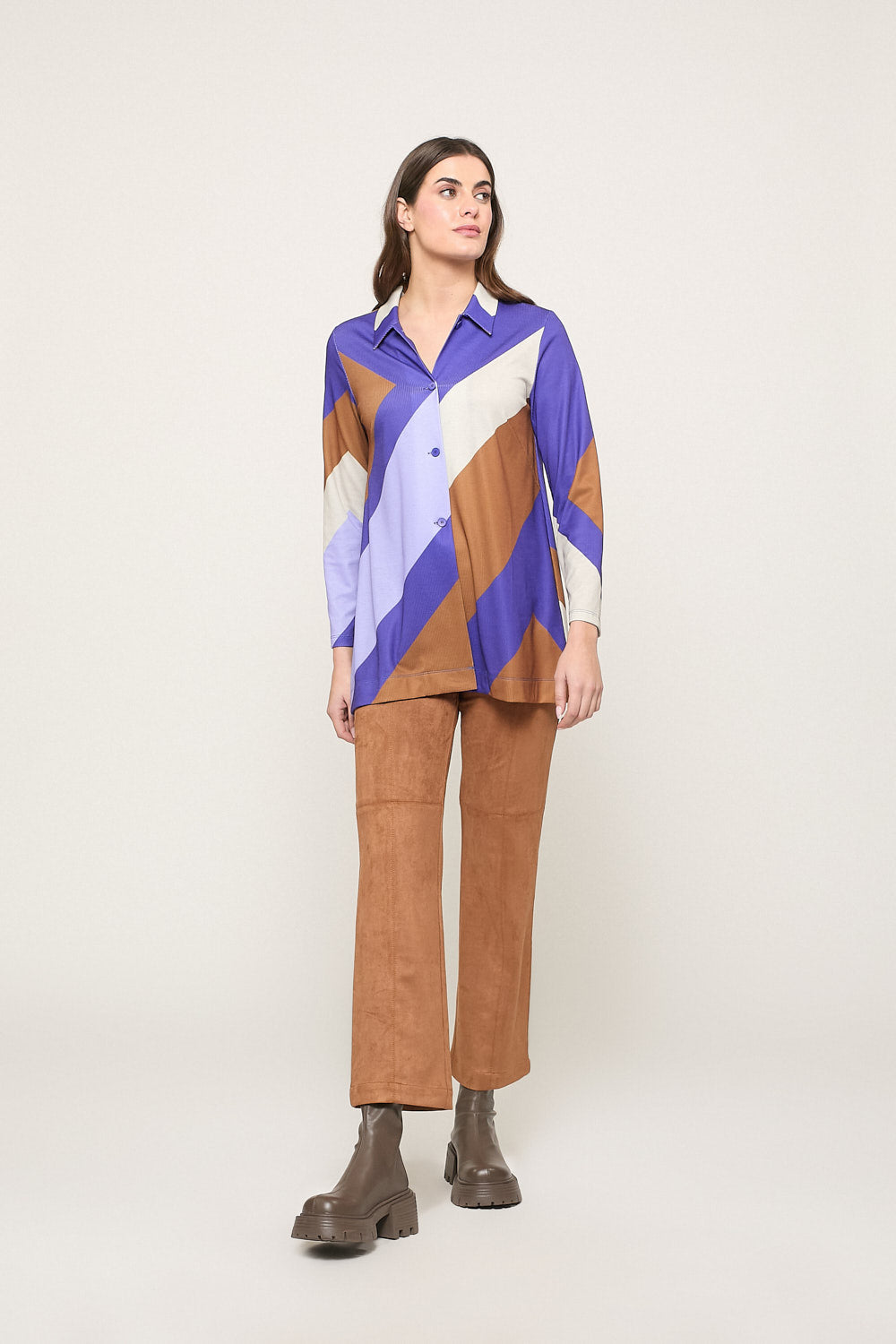 Pantalón Ancho Carmela Camel