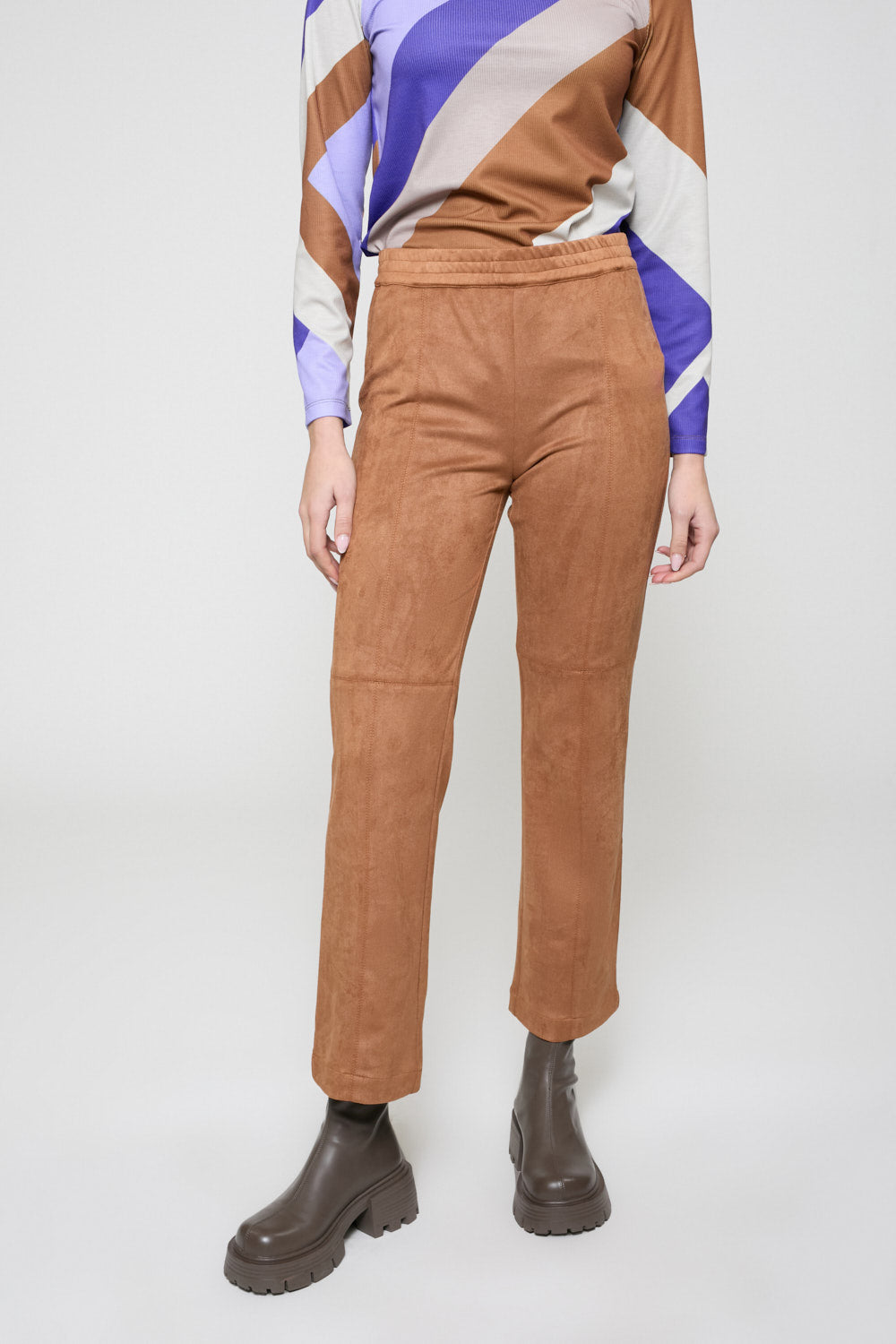 Pantalón Ancho Carmela Camel
