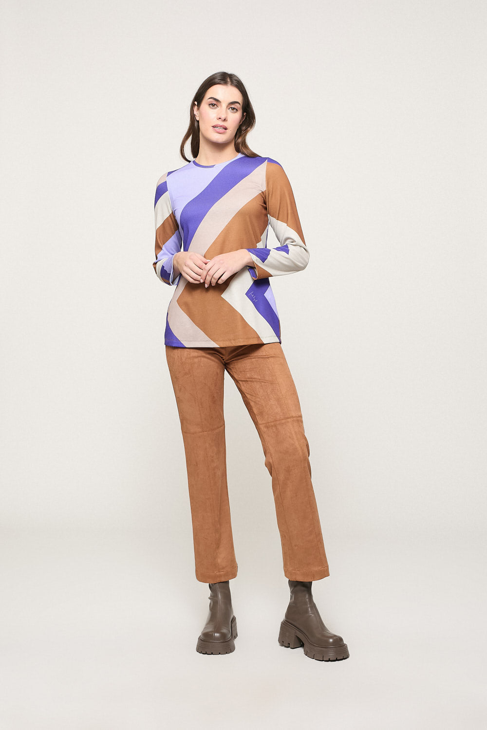 Pantalón Ancho Carmela Camel