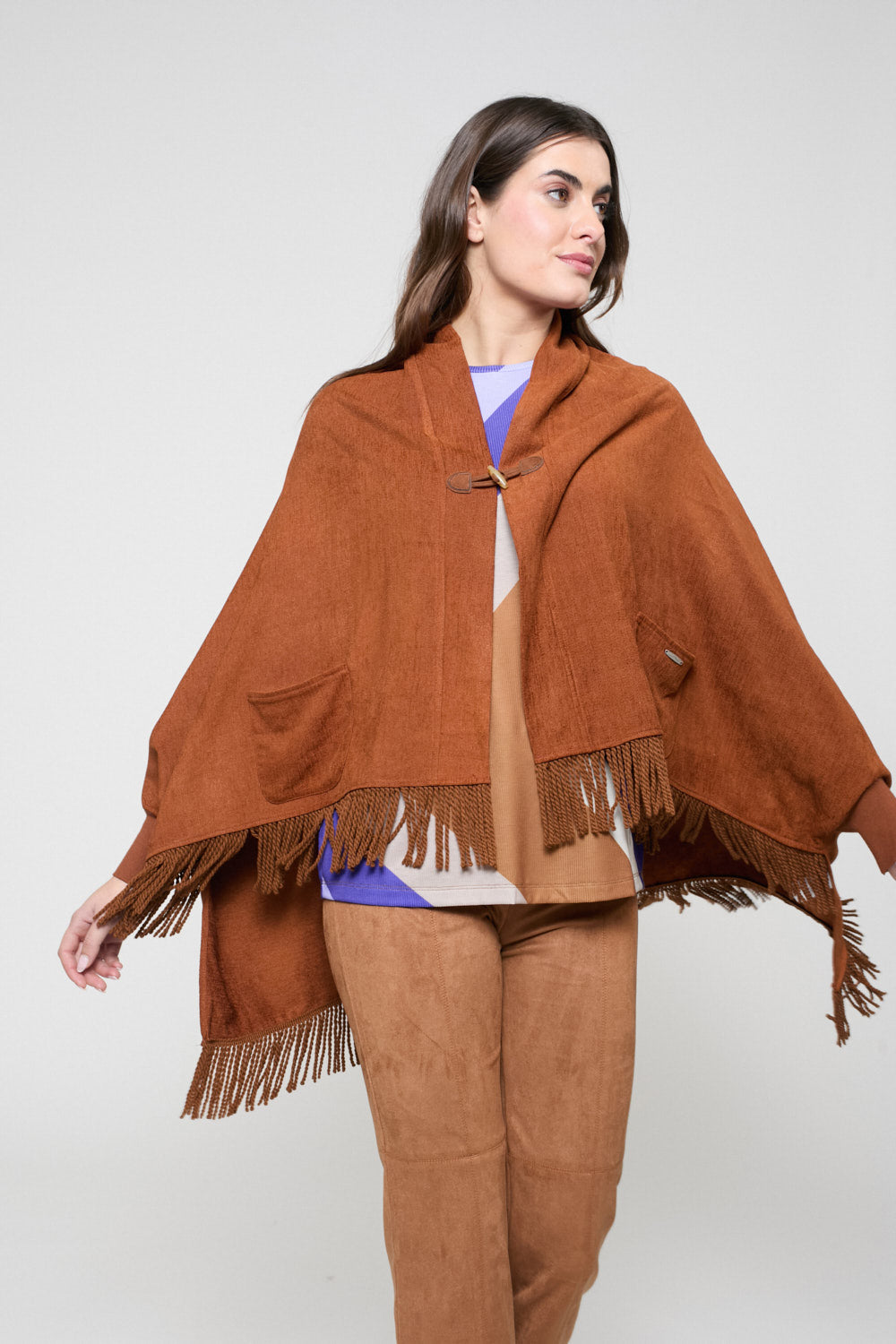 Pantalón Ancho Carmela Camel