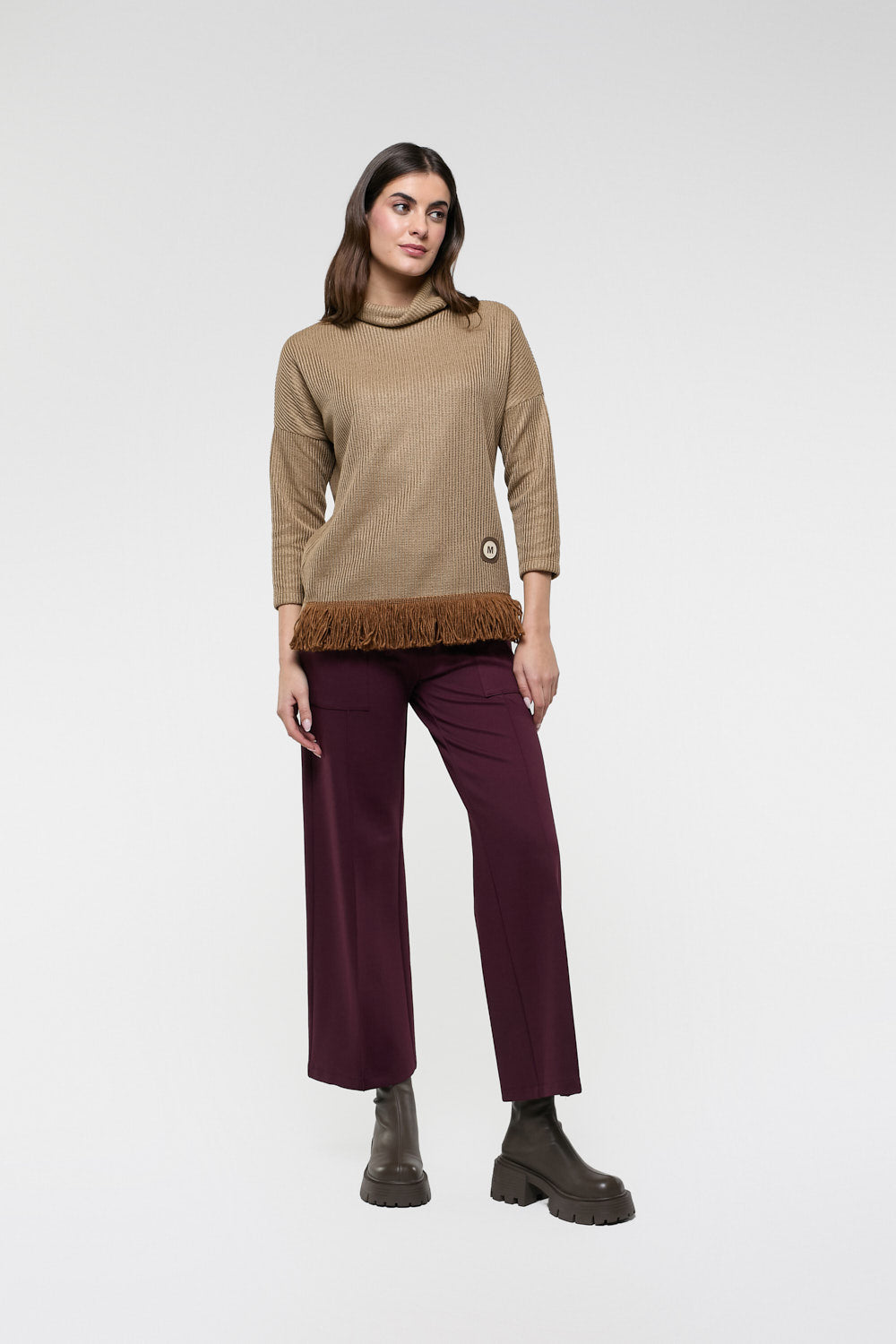 Pantalón Camila Granate