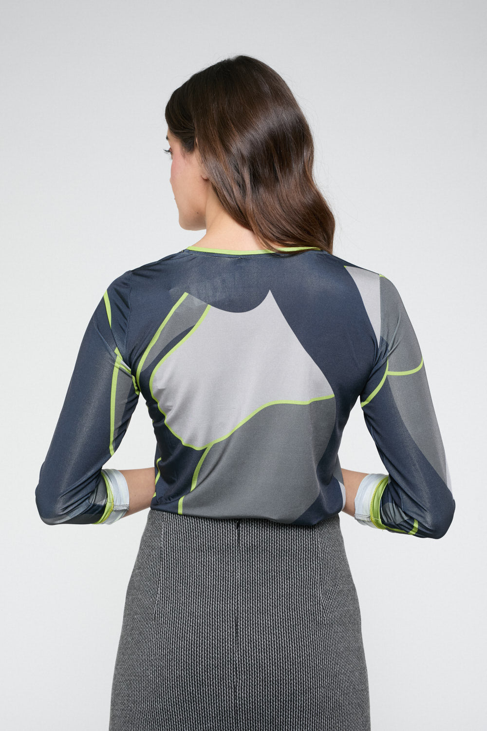 Camiseta Print Rosalía Gris