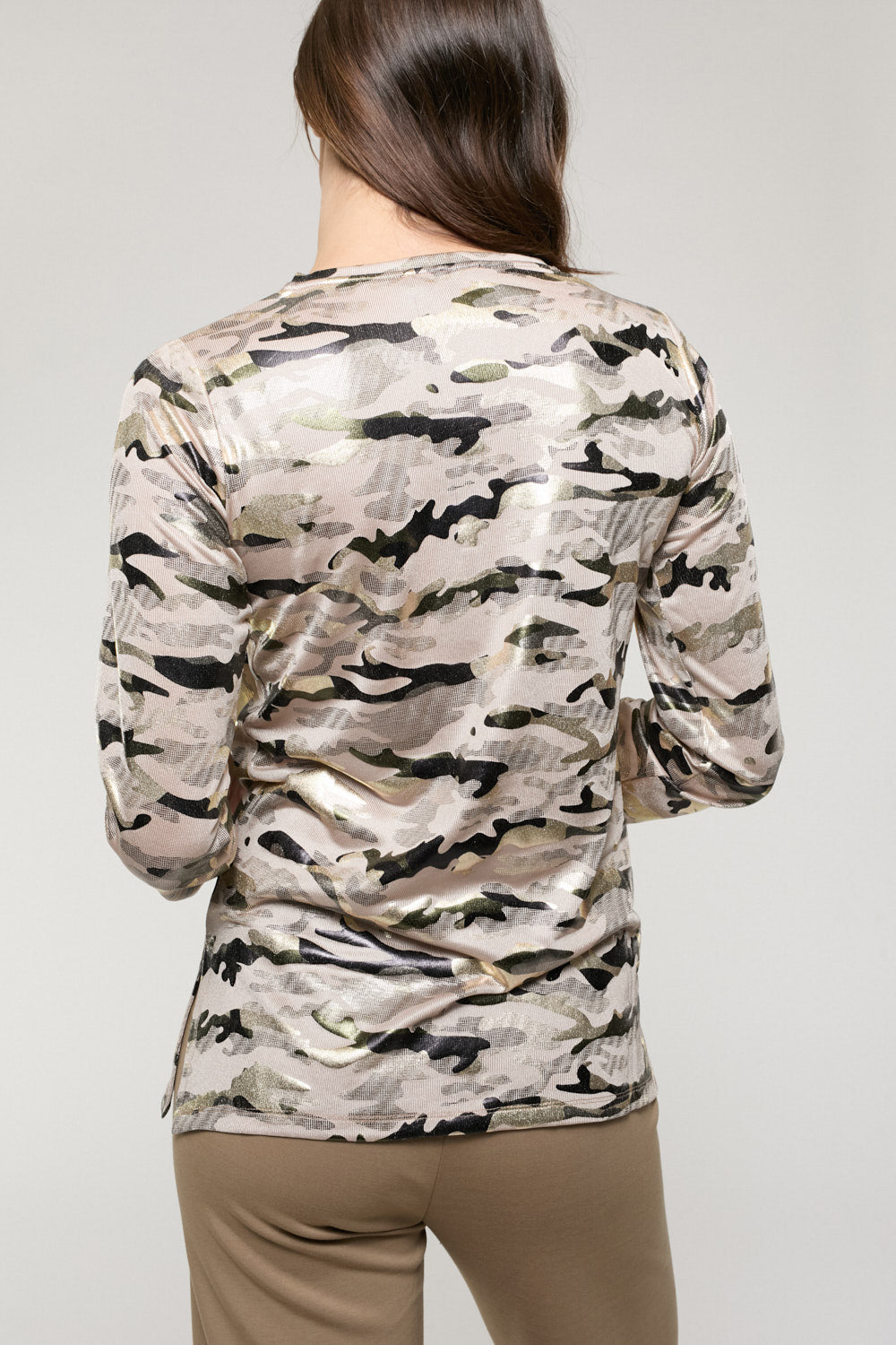 Camiseta Serpiente Micaela Dorado