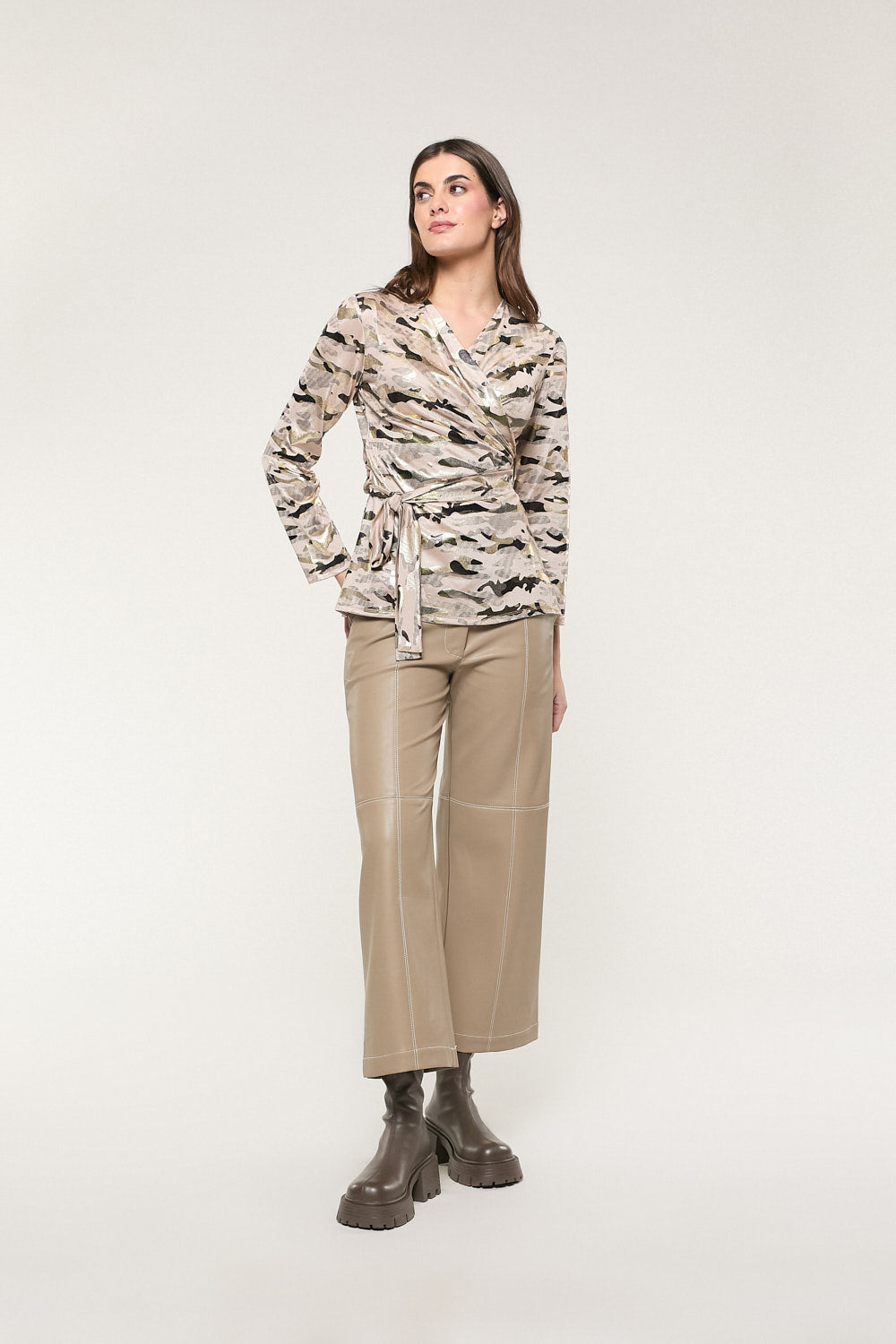 Camisa Lazo Micaela Dorado