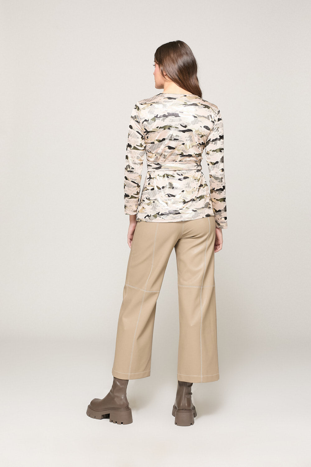 Camisa Lazo Micaela Dorado