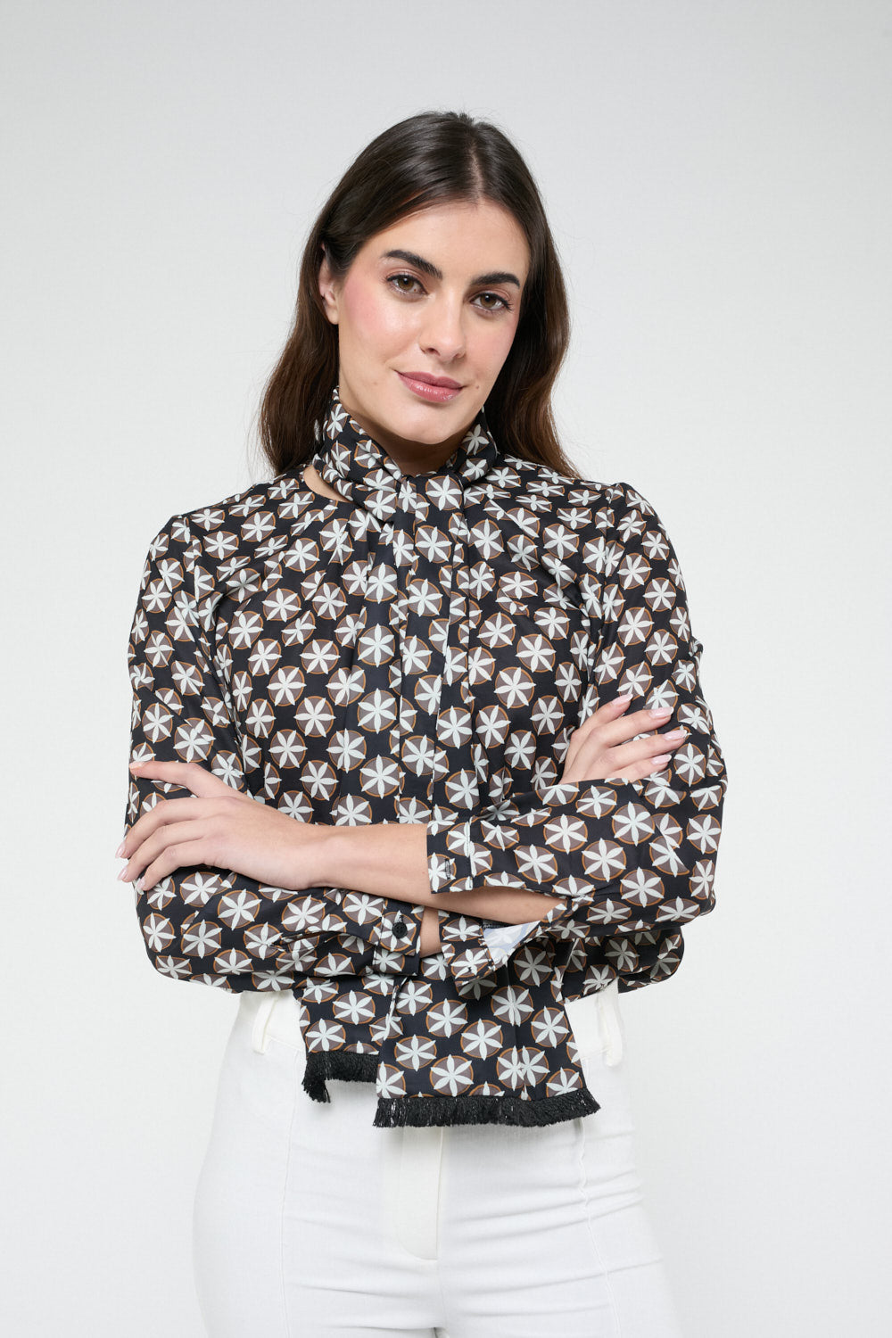 Blusa Cecilia Tricolor