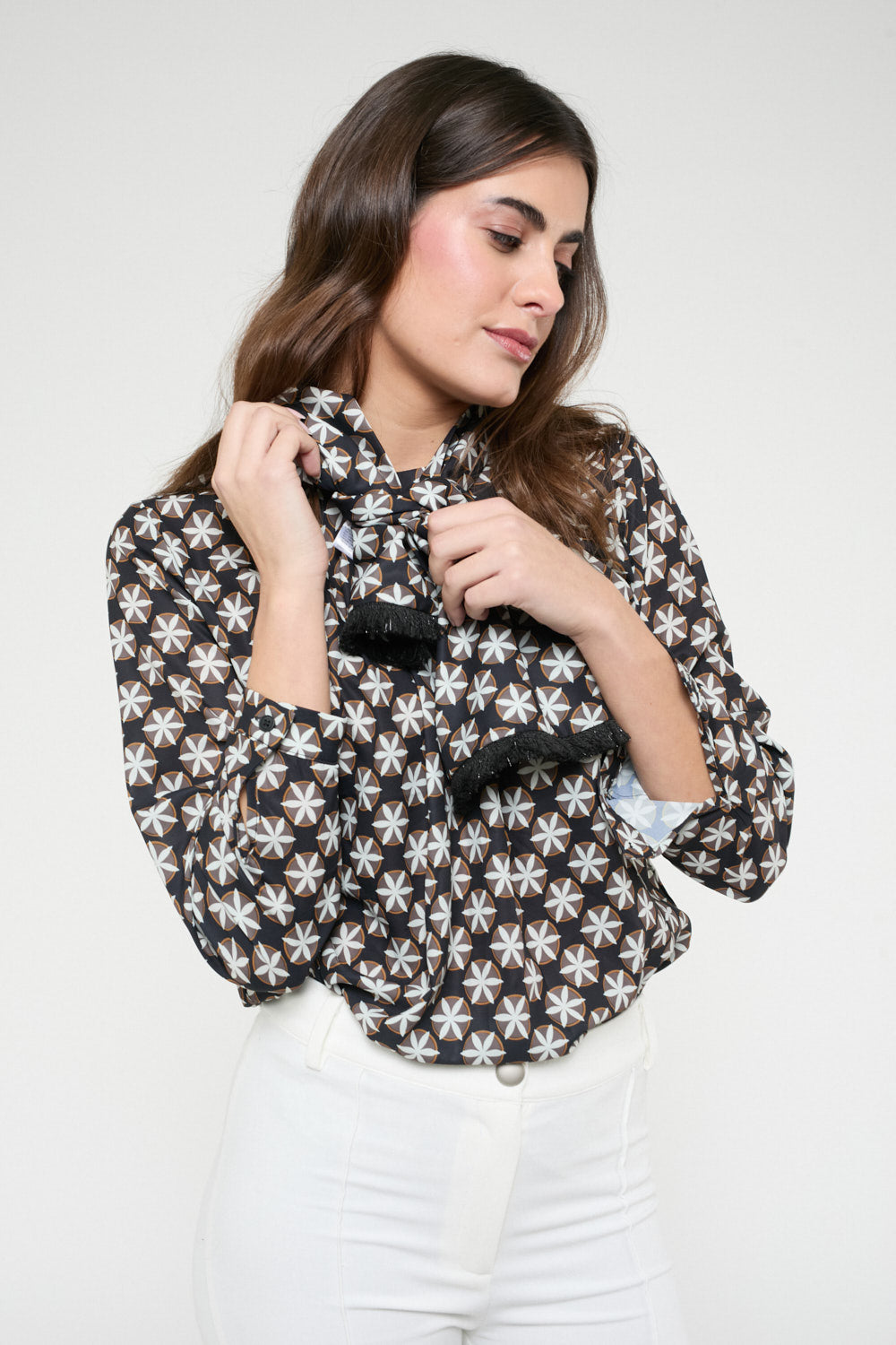 Blusa Cecilia Tricolor